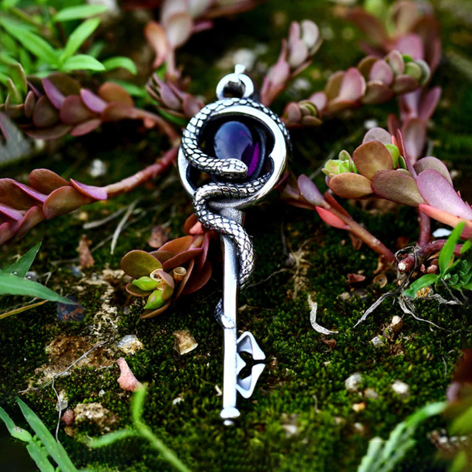 PENDRA Keystone Stainless Steel Key Pendant