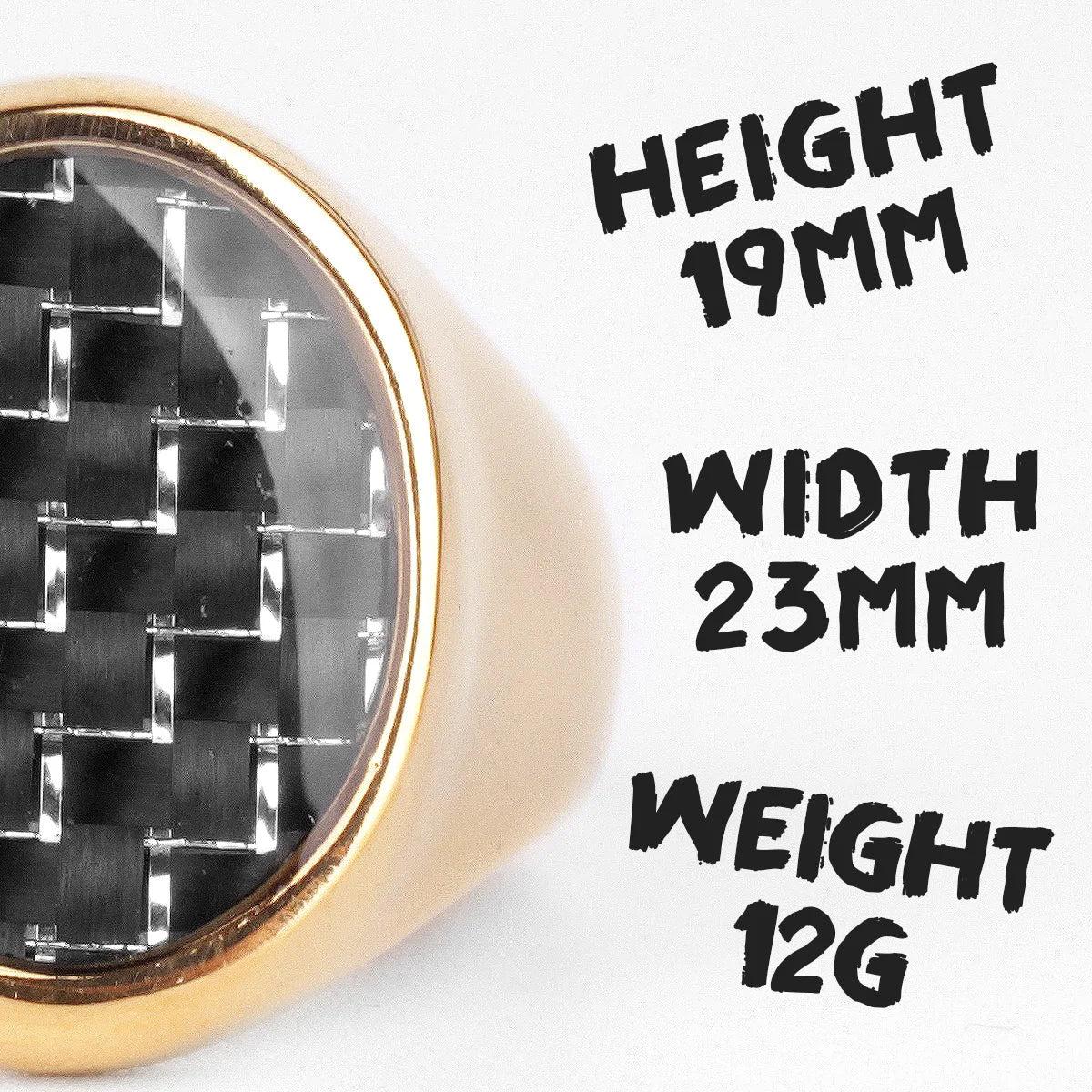PENDRA Elegant Classics Boyfriend Steel Ring