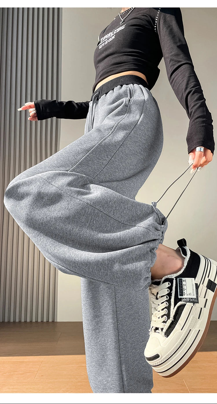 PENDRA American Thick Drawstring Pants