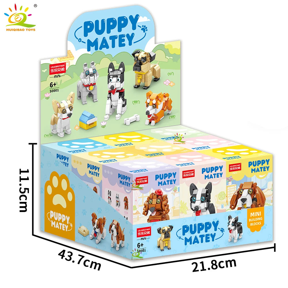 PENDRA Dog Amimal Micro Building Set