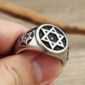 PENDRA Davidstar Vintage Star of David Ring