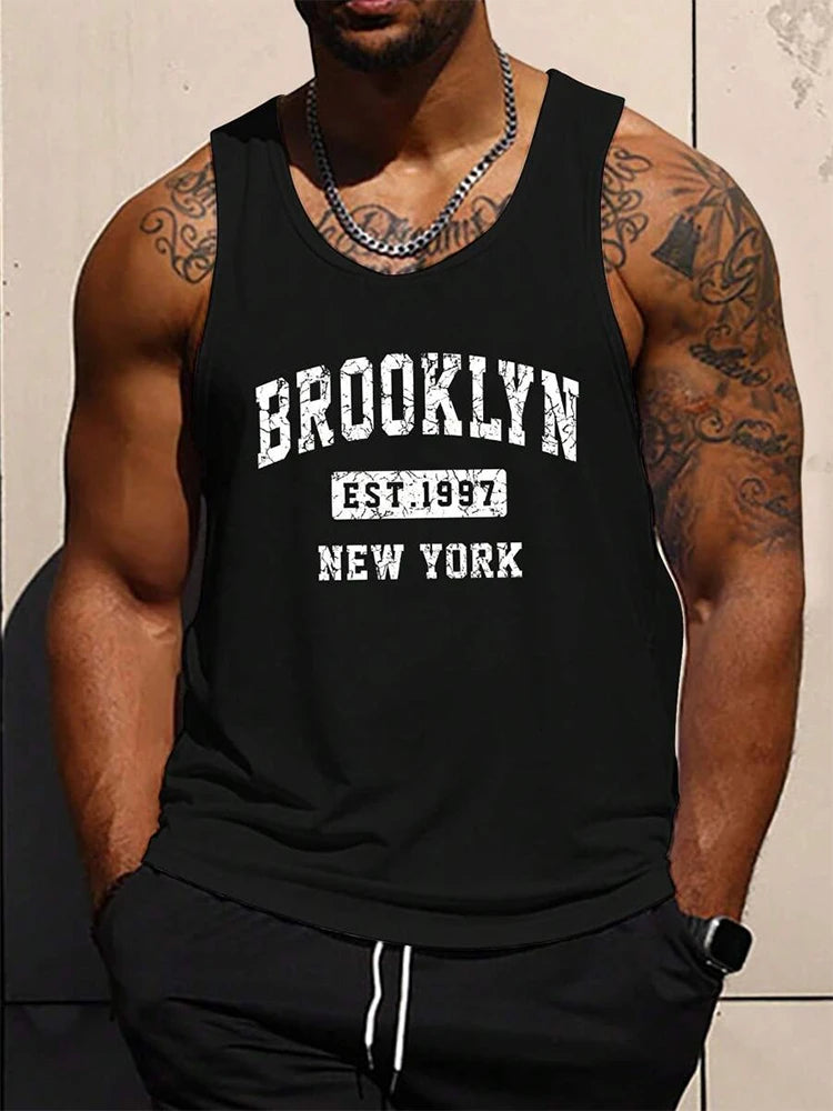 PENDRA 3D Print Sport Sleeveless T-Shirt