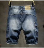 PENDRA Washed Distressed Ripped Pants