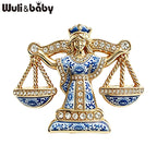 PENDRA Libra Zodiac Sign Brooch