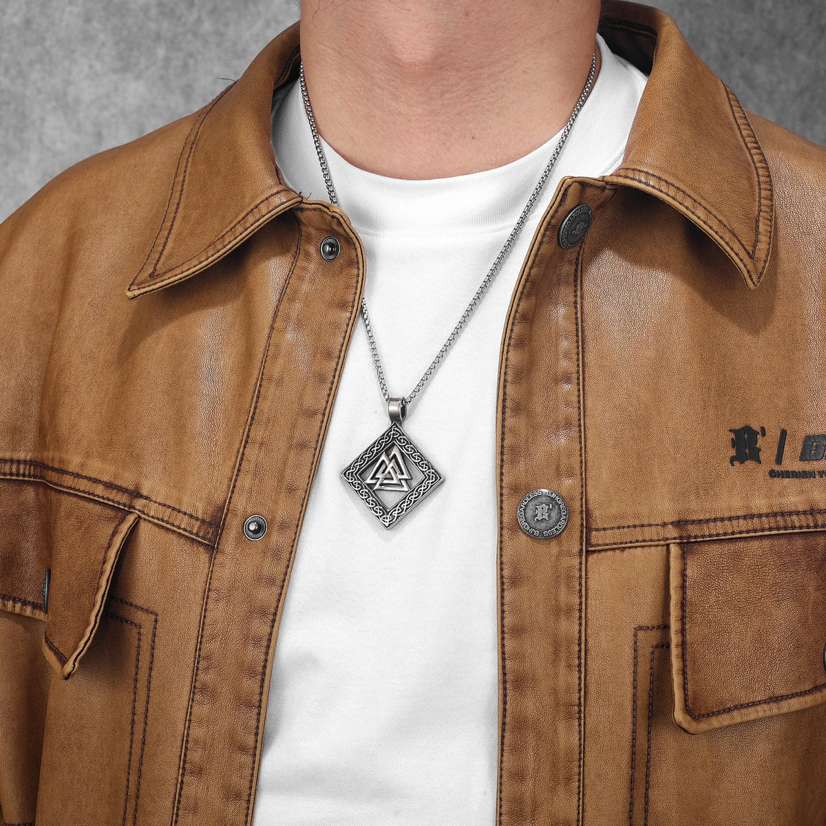 PENDRA Yorizane Viking Rune Necklace