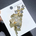 PENDRA Florielle18 Crystal Brooch