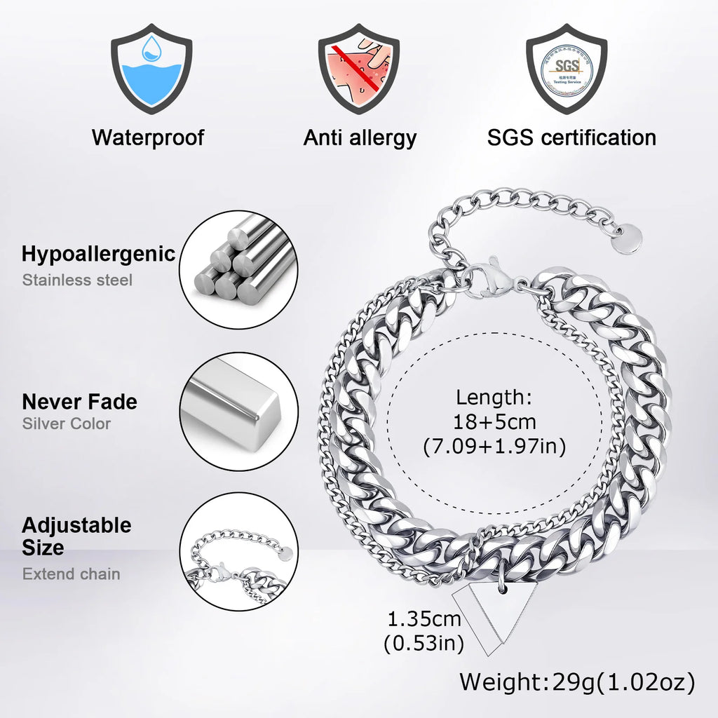 PENDRA Inverted Triangle Bracelet