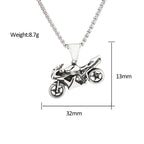 PENDRA Motorguard Vintage Motorcycle Pendant