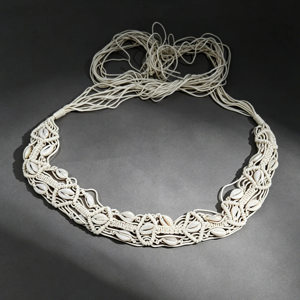 PENDRA Demiine Floral Boho Waist Chain Belt