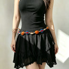 PENDRA Jadeelle Floral Boho Waist Chain Belt