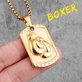PENDRA Tavquin Fitness Motif Necklace