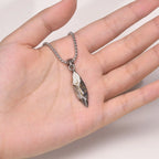 Punk Wishing Stone Necklaces for Men Boys,Trendy Sun Pattern Lion Head Pendant Necklaces,Birthday Anniversary Gift