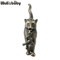 PENDRA Motherpaw 2-Color Alloy Mother Cat Brooch