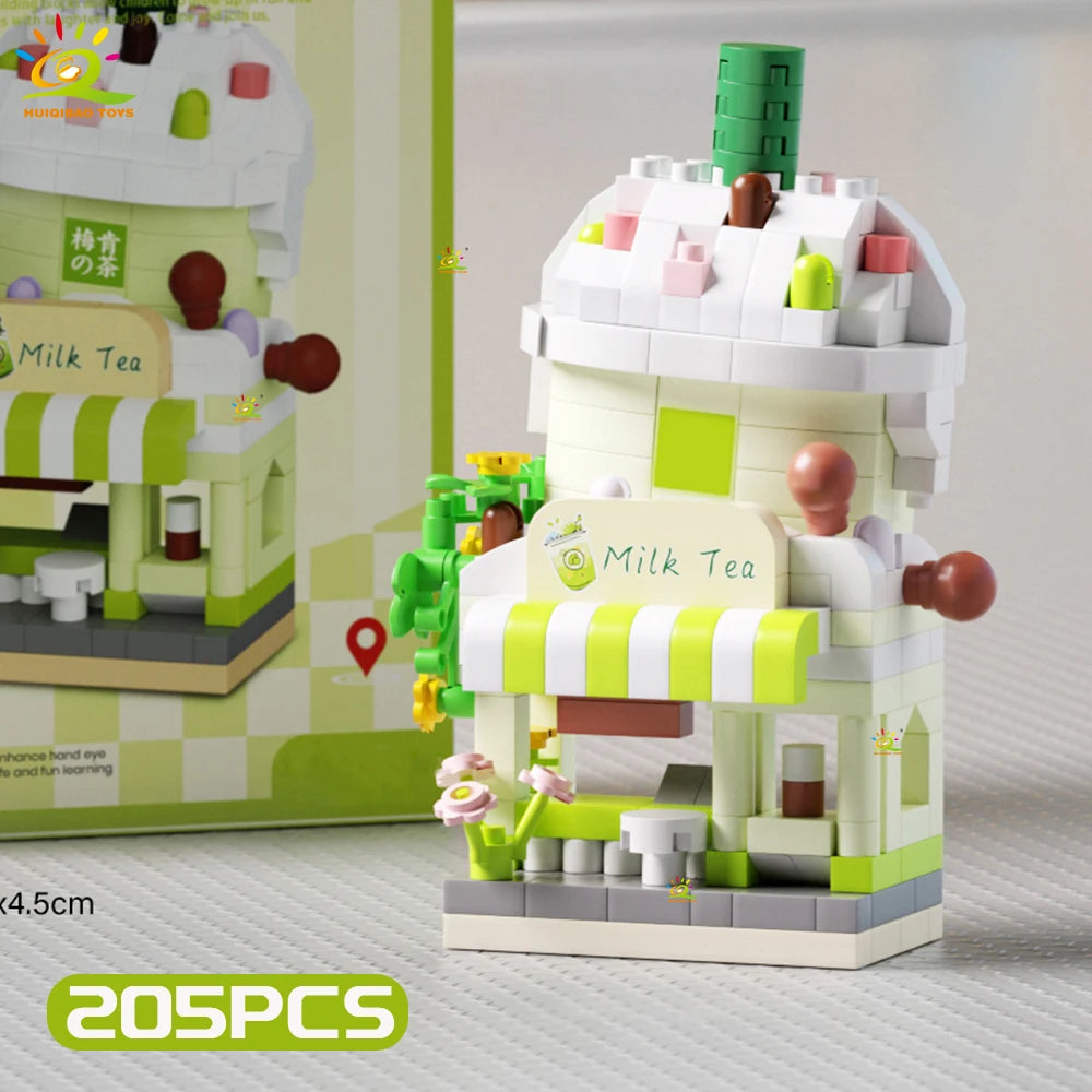 PENDRA Cute Shop Micro Building Set