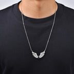 PENDRA Zircon Angel Necklace