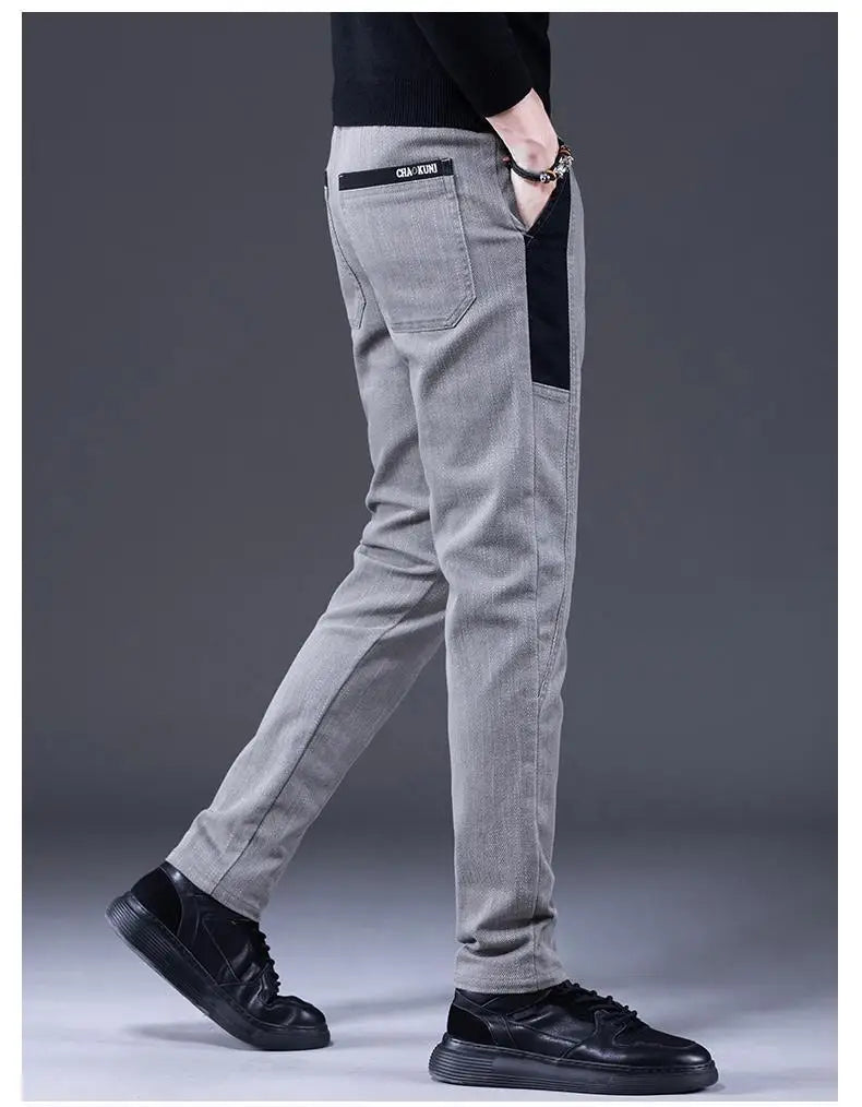 PENDRA Straight End Elastic Pants