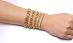 PENDRA Cuban Curb Thin Bracelet