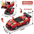 PENDRA Transfrom Racing Robot Building Set