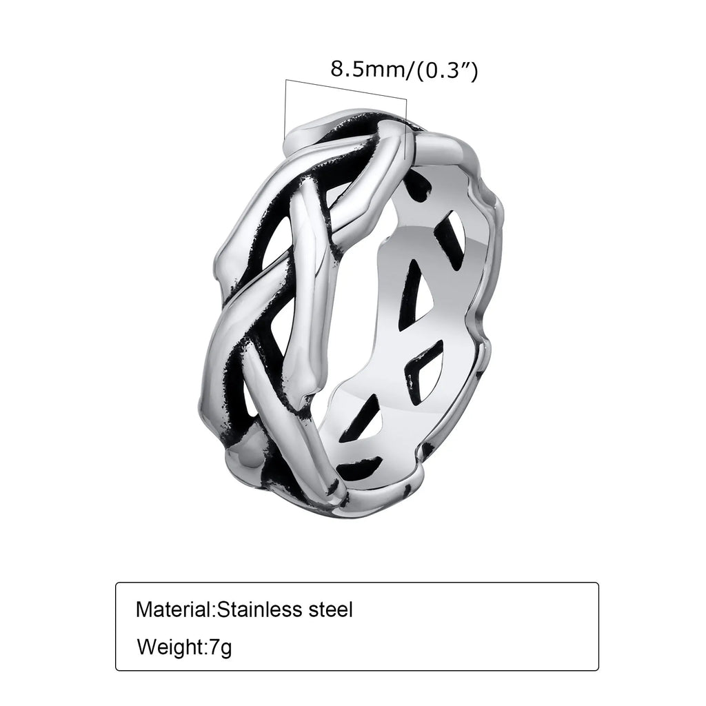 PENDRA Kaenora Twisted Cuff Ring