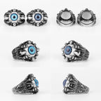 PENDRA Demon Devil's Eye Steel Ring
