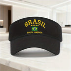 PENDRA Flag Brazil Print Top