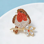 PENDRA Lovely Fat Bird Brooch