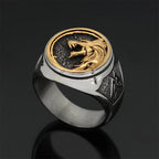 PENDRA Wolf Gold Ring