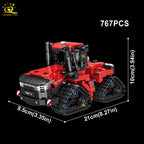 PENDRA Farmer Tractor Cultivator Building Set