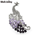 PENDRA Luxury Charming Peacock Brooch