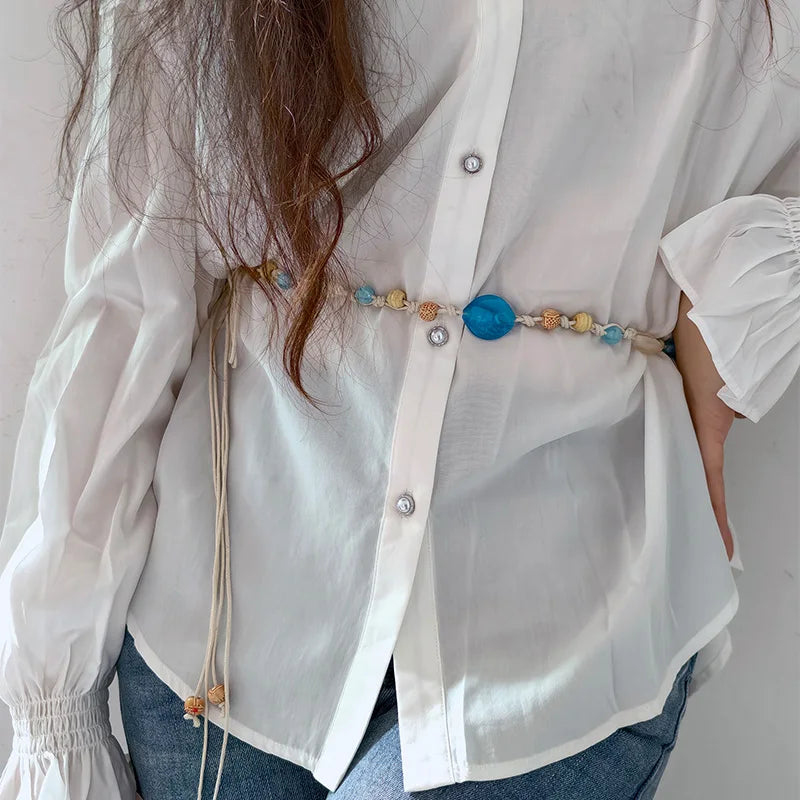 PENDRA Noraine Boho Braided Belt