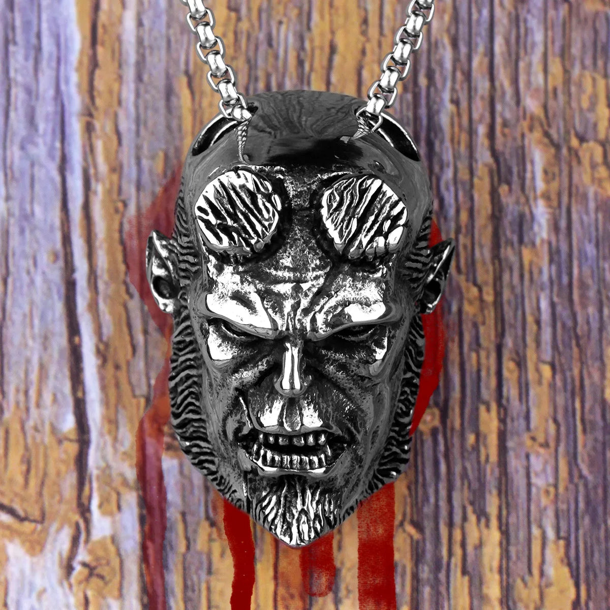 PENDRA Hellboy Anung Un Steel Necklace