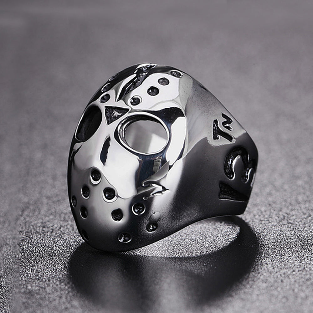 PENDRA Jason Punk Mask Ring