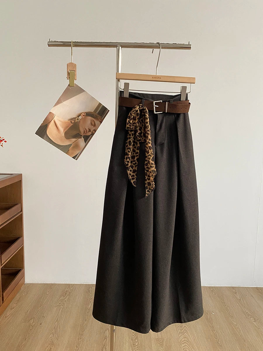 PENDRA Commuter Chic Woolen Pants