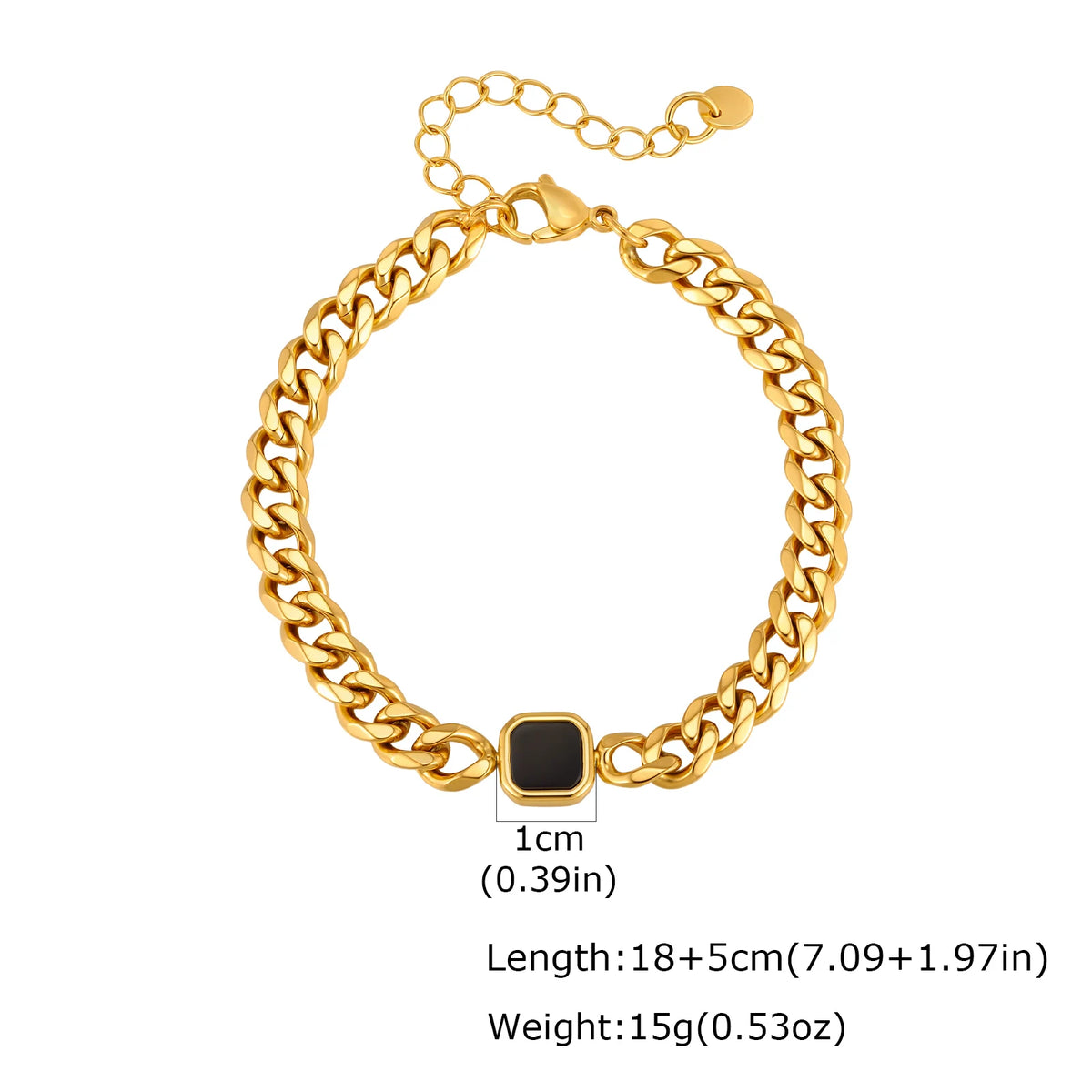 PENDRA Cuban Figaro Bracelet