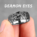 PENDRA Rock Demon Devil's Steel Ring