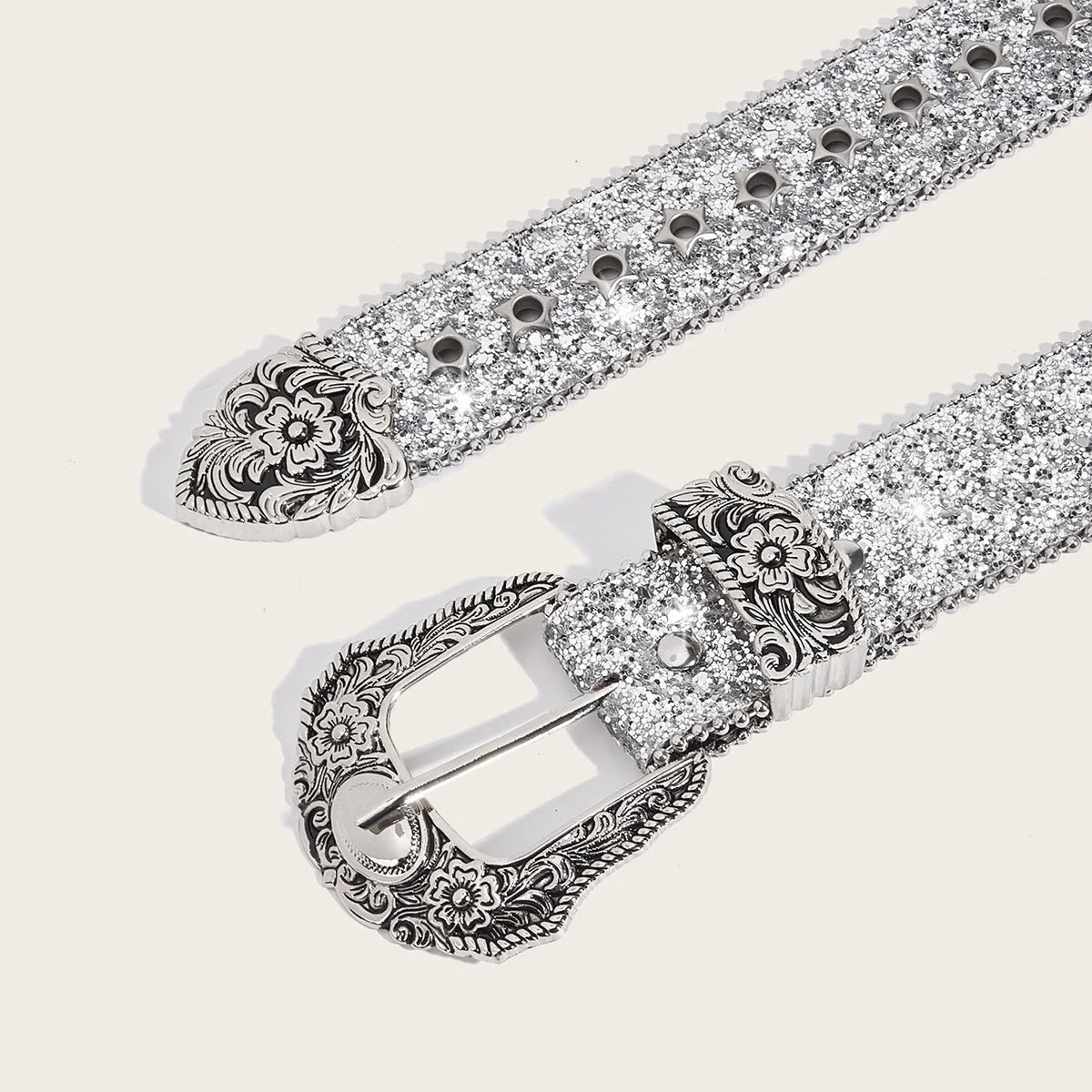PENDRA Zarara Leather Western Gothic Belt