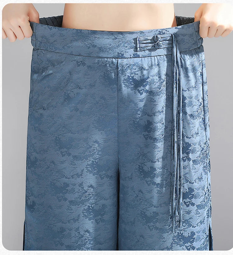 PENDRA Chiffon Wide Trousers Pants