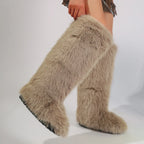 PENDRA Knee Warm Imitation Boots