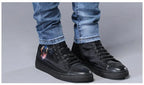 Spring Summer White Hot Drill Ripped Cowboy Korean Style Streetwear Men Washed Luxury Holes Slim Hip-hop Stylish Jeans Trousers