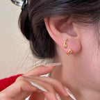 PENDRA Dolphins Sterling Silver Earrings