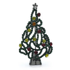 PENDRA Noelique Exquisite Christmas Tree Brooch