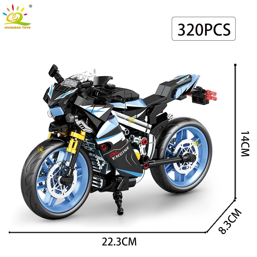 PENDRA Motorbike Moto Racer Building Set