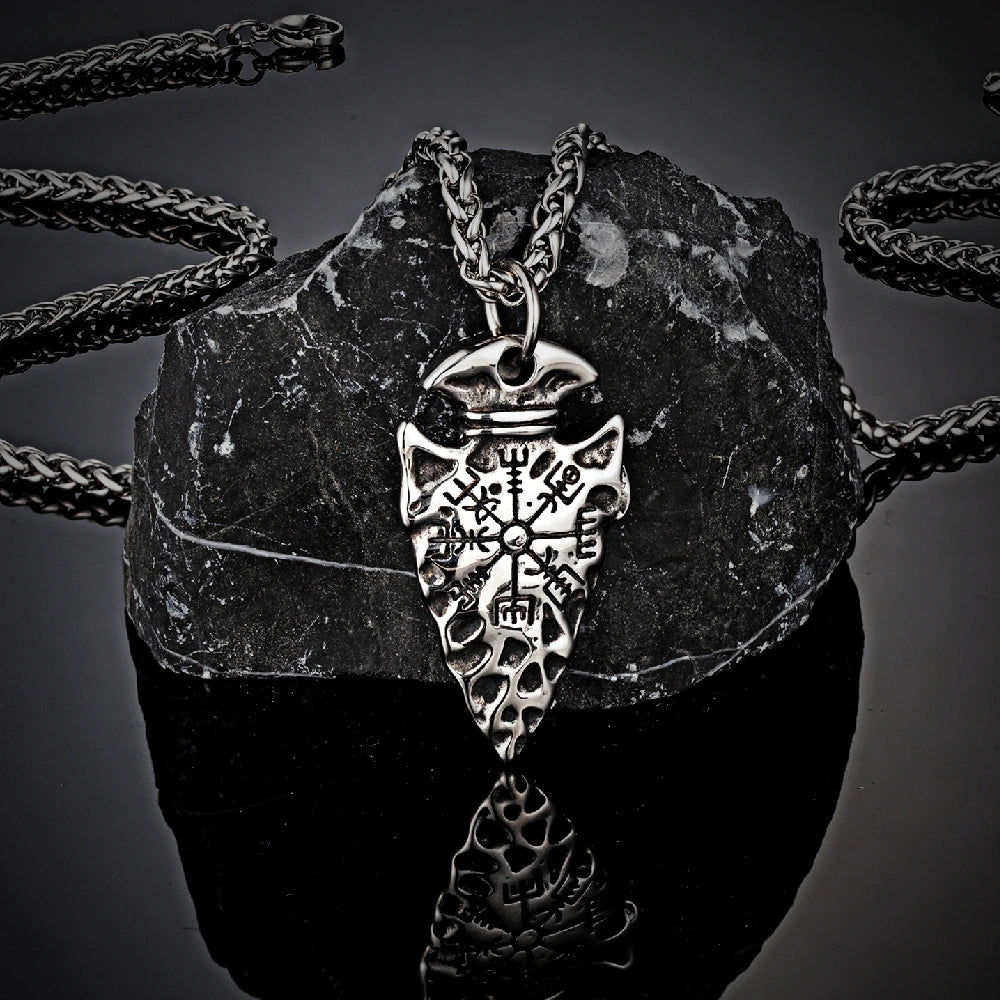 PENDRA Compass Gold Necklace