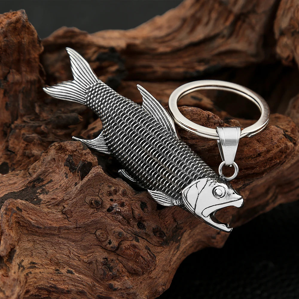 PENDRA Fishkey Stainless Steel Fish Keychain