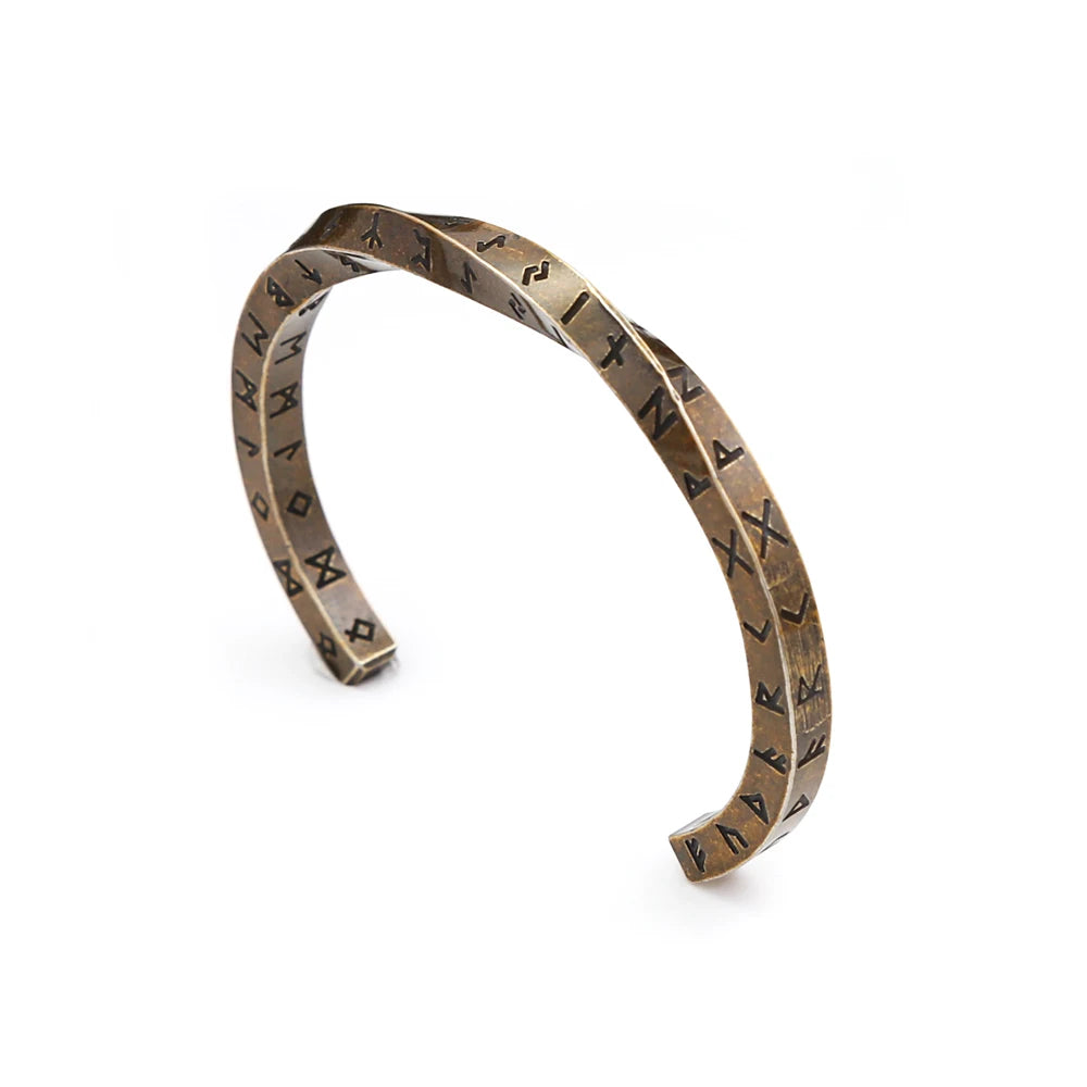PENDRA Mobius Stainless Steel Opening Bracelet