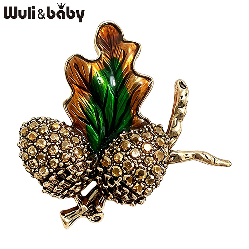 PENDRA Pinecone Vintage Pinecone Brooch