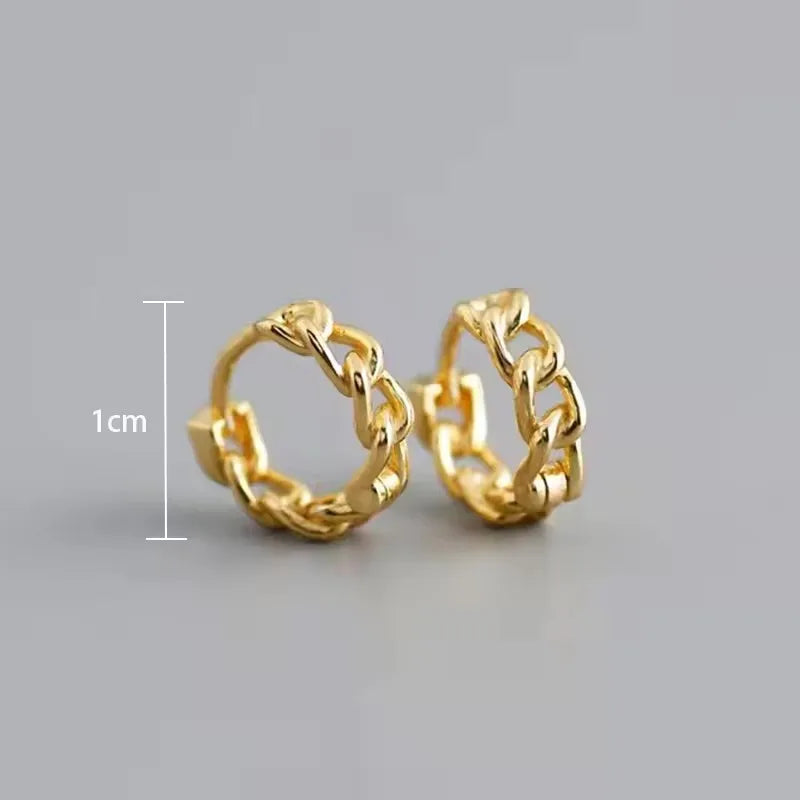 VENTFILLE 925 Sterling Silver  Starfish Hoop Earring for Women New Personality Trendy Starfish Earrings