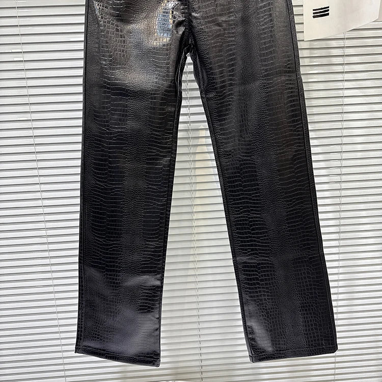 PENDRA Corduroy Cropped Wide Leg Pants