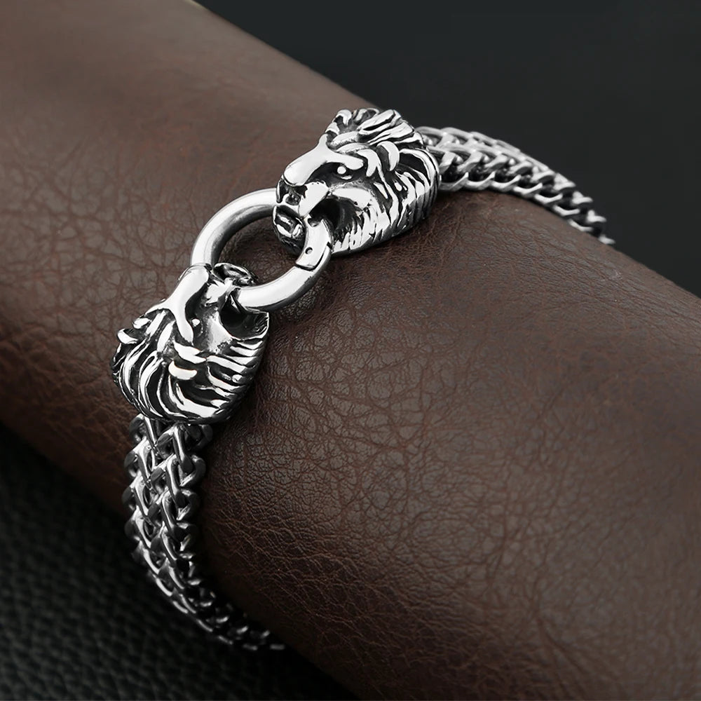 PENDRA Viking Twist Stainless Steel Cuff Bracelet