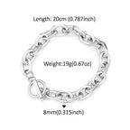 PENDRA Skullrock 316L Stainless Steel Bracelet